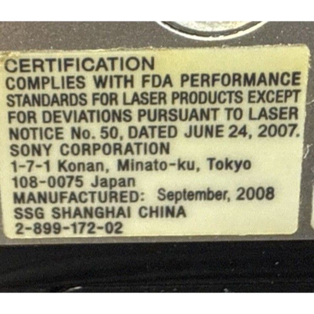 Sony HandyCam DCR-DVD610 Mini DVD Hybrid Camcorder-untested, No Charger, Battery - Picture 13 of 15